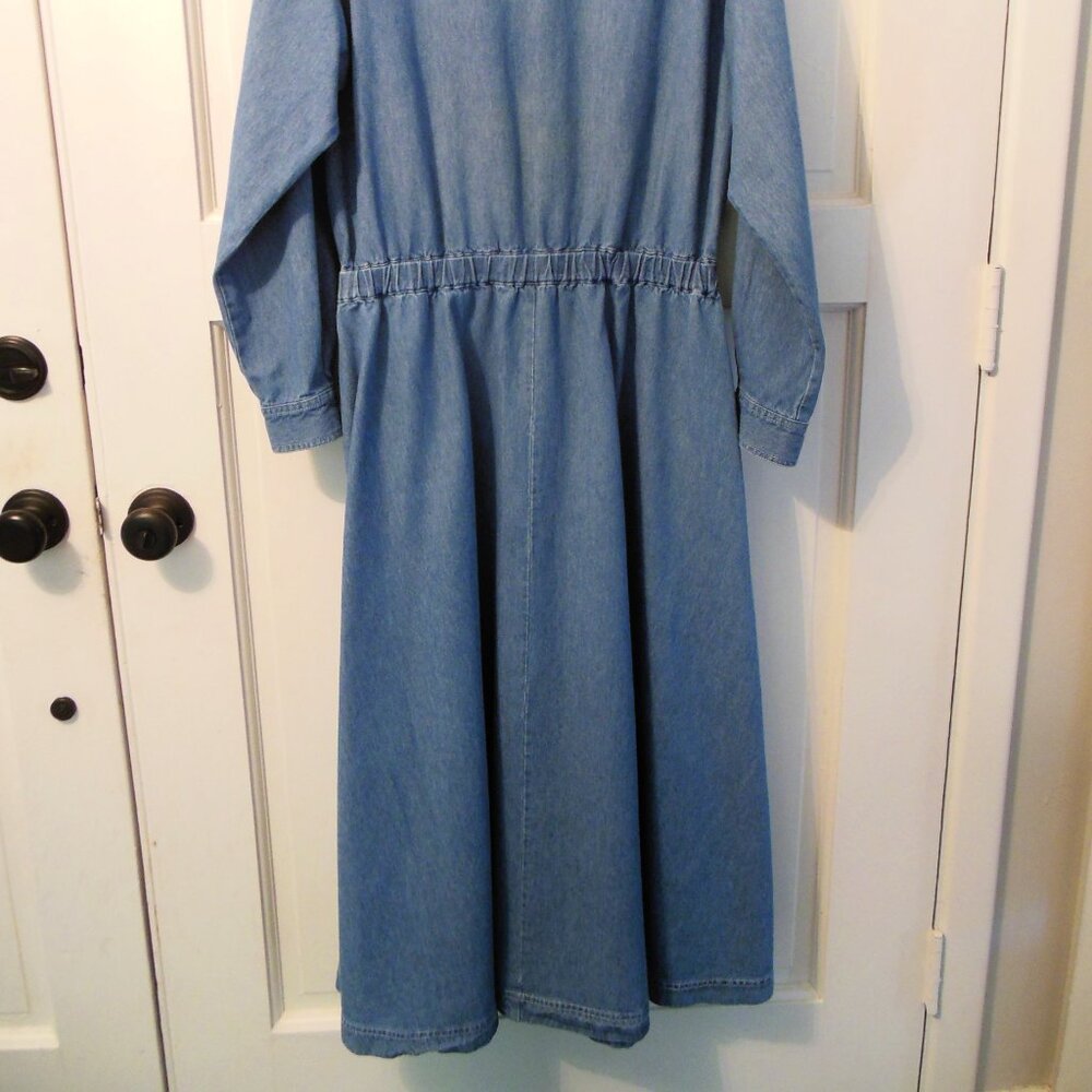 FADS 100% Cotton Denim Dress - Picture 4 of 9